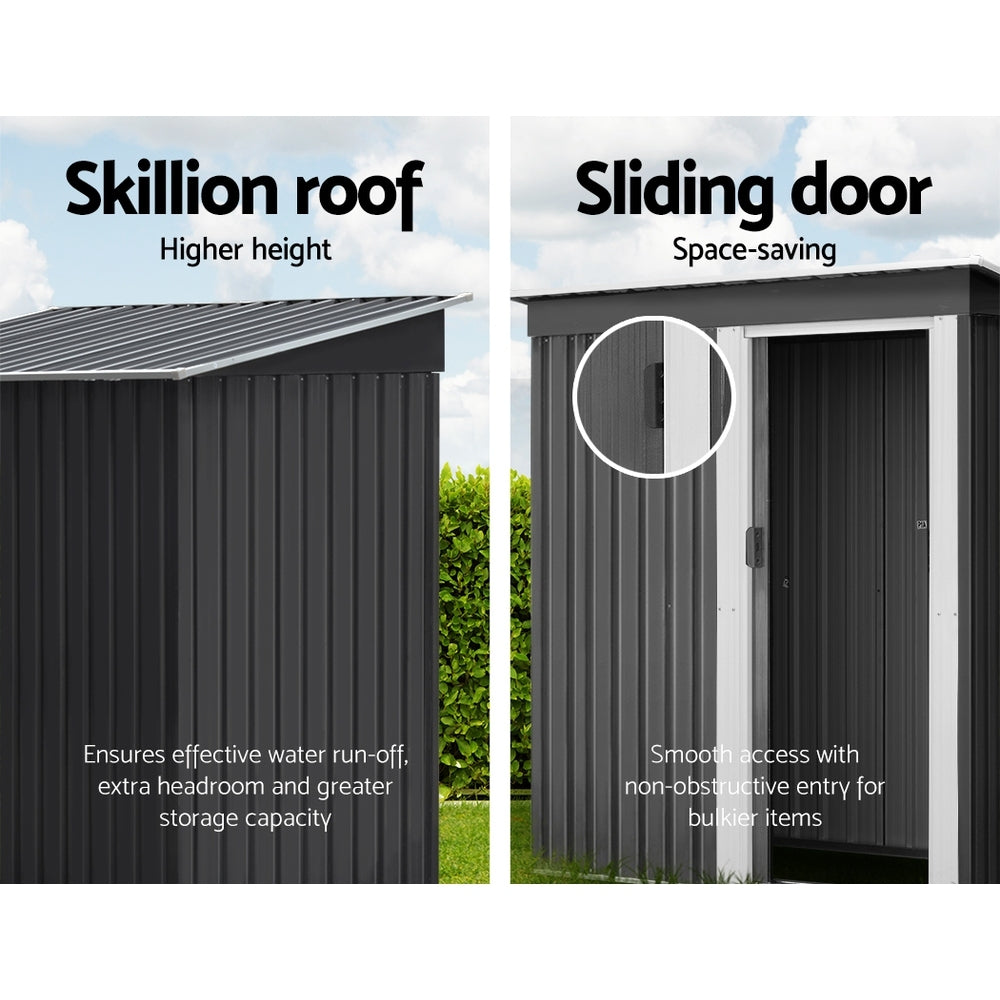 NNEDSZ Garden Shed Outdoor Storage Sheds Tool Workshop 1.64x0.89M Lootquake LLC