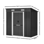 NNEDSZ Garden Shed Outdoor Storage Sheds Tool Workshop 1.94x1.21M Lootquake LLC