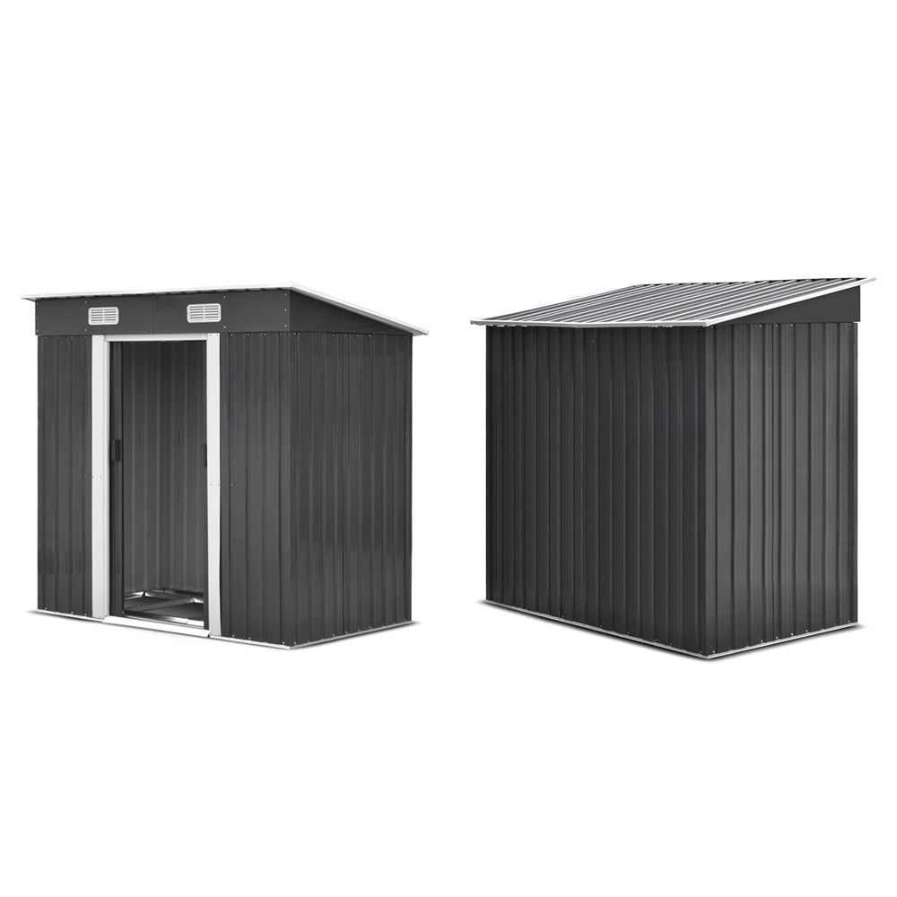 NNEDSZ Garden Shed Outdoor Storage Sheds Tool Workshop 1.94x1.21M with Base Lootquake LLC