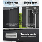 NNEDSZ Garden Shed Outdoor Storage Sheds Tool Workshop 1.94x1.21M with Base Lootquake LLC