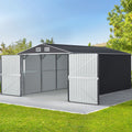 NNEDSZ Giantz Garden Shed Sheds Outdoor Storage 3x5.38M Tool Workshop House Shelter Lootquake LLC