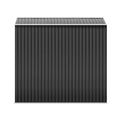 NNEDSZ Garden Shed Outdoor Storage Sheds Tool Workshop 2.58X3.14X2.02M with Base Lootquake LLC