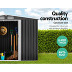 NNEDSZ Garden Shed Outdoor Storage Sheds Tool Workshop 2.6X3.89X2.02M with Base Lootquake LLC
