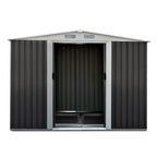 NNEDSZ Garden Shed Outdoor Storage Sheds Tool Workshop 2.58X2.07M with Base Lootquake LLC