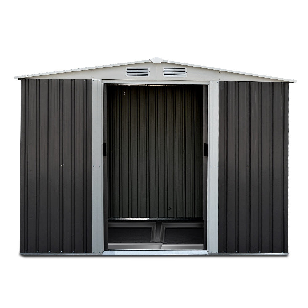 NNEDSZ Garden Shed Outdoor Storage Sheds Tool Workshop 2.58X2.07M with Base Lootquake LLC