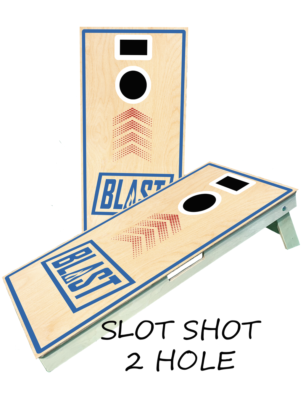 Blast Cornhole SLOT SHOT Boards - 5x the fun!!! - SJB-DIAMOND ELITES
