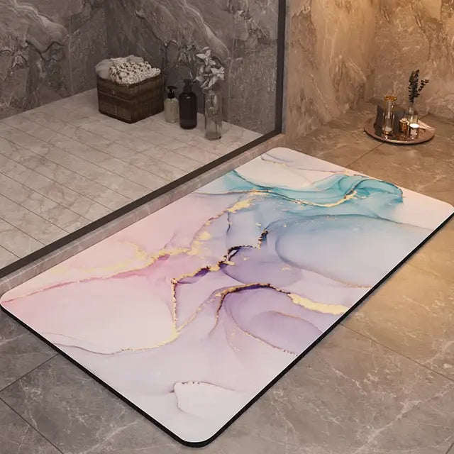 Luxury Coordinating Shower Mats-Polymers Pi-Mart
