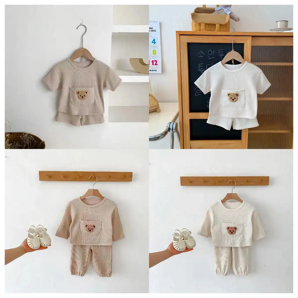 Bear Waffle Toddler Set Pi-Mart