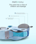 Baby Swimming Float With Sunshade For Infant Non-Inflatable Pool Pi-Mart