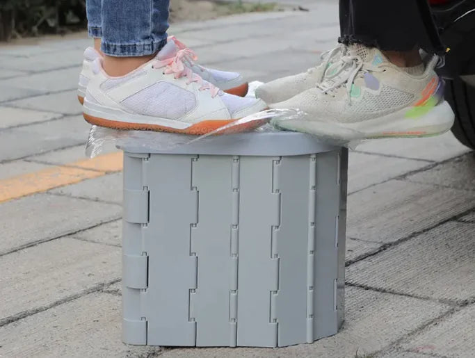 Travel-Friendly Folding Portable Toilet Pi-Mart