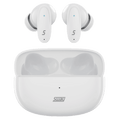 Sway Dual Microphone Enc Comfort Fit True Wireless Headphones With Power Go Charging Case Wireless True Wireless Earbuds - White Sapphire Tech Innovations