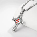 Exquisite Shining Crystal Cross Necklace Pendant Lucky Charming Fashion Jewelry Gift Unisex Lootquake LLC