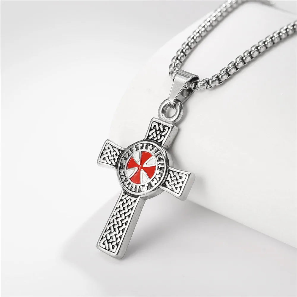 Exquisite Shining Crystal Cross Necklace Pendant Lucky Charming Fashion Jewelry Gift Unisex Lootquake LLC