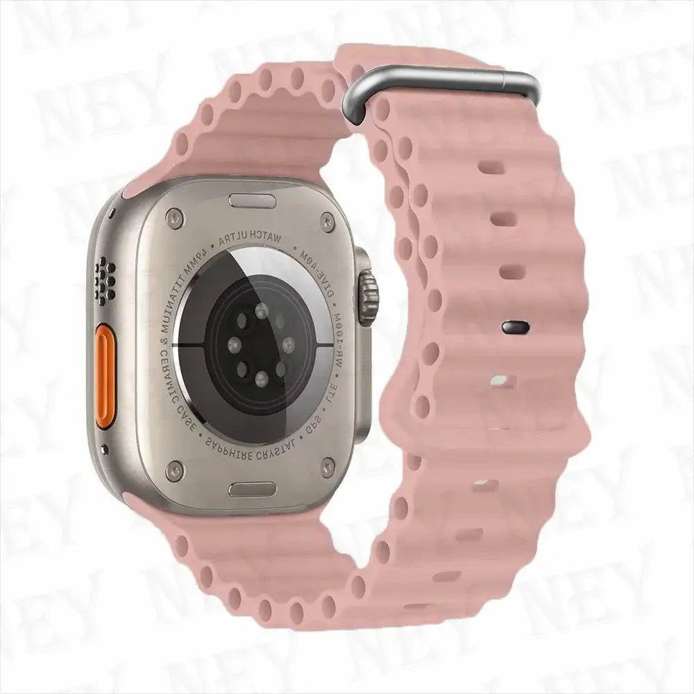 Apple Watch Silicone Strap - Soft Flexible Comfortable Fit - SJB-DIAMOND ELITES