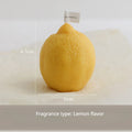 INS Decorative Fragrance Gift Lemon Candle DIY Fragrance Birthday Gift with Hand Gift Imitation Fruit Candle Scented Candles Lootquake LLC
