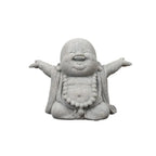 Chinese Style Fat Smiling Buddha Ornament Green Sandstone Cartoon Buddha Sculpture Buddha Statue Hand Carved Lootquake LLC