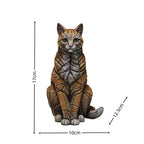New Home Decor Cat Sculpture Resin Craft Ornament Living Room Decoration Halloween Christmas Handicrafts Ornaments Lootquake LLC