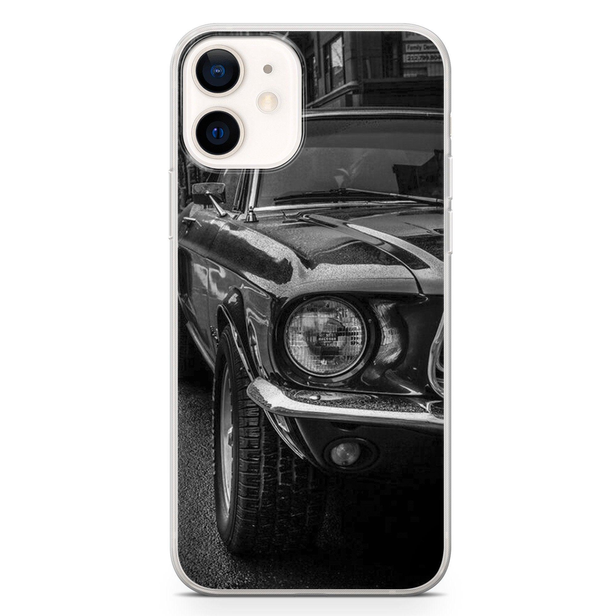American Cars Phone Case For Iphone 13 12 11 Pro Max Mini Xs X Xr 8 7 Plus 6s 6 Se 2020 Transparent Cover Shockproof Scratch Resistant Phone Case Stevvex