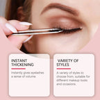 1pairs Natural False Eyelashes Thin Band Hand Made Short Lighter Eyelash Cosplay Korean Fashion Wispy Extension Makeup Tools Lootquake LLC