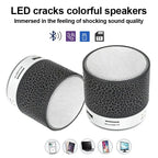Bluetooth Mini Speaker Wireless Speaker Colorful LED TF Card USB Subwoofer Portable MP3 Music Sound Column For PC Phone Lootquake LLC