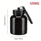 1pc Protein Powder Jar with Carabiner Portable Shaker Cartridge, Suitable for Outdoor Sports, Gym Fitness Lootquake LLC