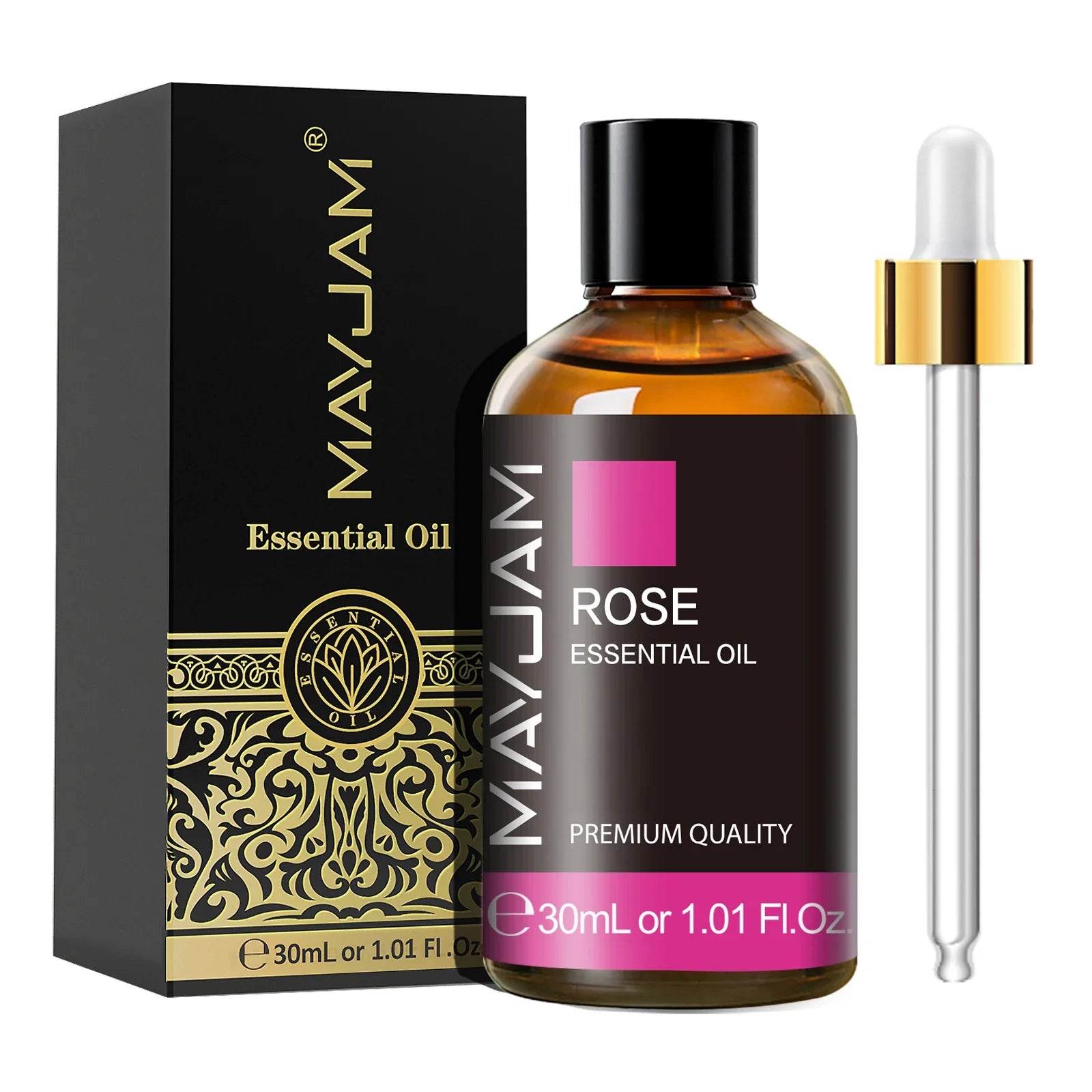 MAYJAM 1PCS 30ML Aromatherapy Essential Oil Lavender Vanilla Jasmine Eucalyptus Peppermint Aroma Oil for Diffuser Candle Soap Lootquake LLC
