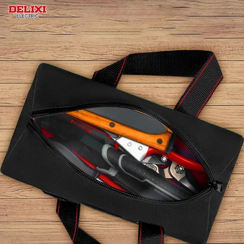 DELIXI ELECTRIC Tool Bag Oxford Cloth Portable Storage Bag, Professional Electrician and Carpenter Repair, Home Storage, HandBag Lootquake LLC