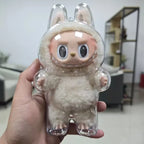 17cm Labubu Protector Case Labubu V1V2V3 Suitable for Wearing Clothes Protective Acrylic Storage Case Transparent DIY Gifts Lootquake LLC