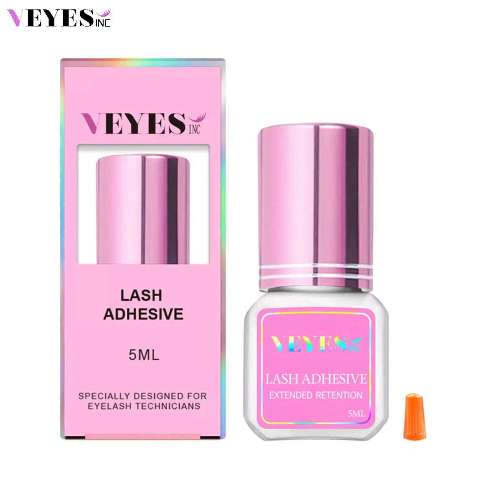 Veyes Inc 5ml Eyelash Extensions Glue Veyelash 1-2 Second Fast Drying Lash Adhesive 7 Weeks Retention Volume Glue Makeup Tools Lootquake LLC