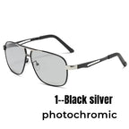 2024 UV400 Polarized Sunglasses Men Women Outdoor Discoloration Eyewear Men Trendy Photochromic Night Vision Sun Glasses