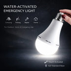 7W 9W 12W 15W LED Emergency Light Bulb Rechargeable Energy Saving Lamp for Home Power Outage Backup Portable Handheld Light