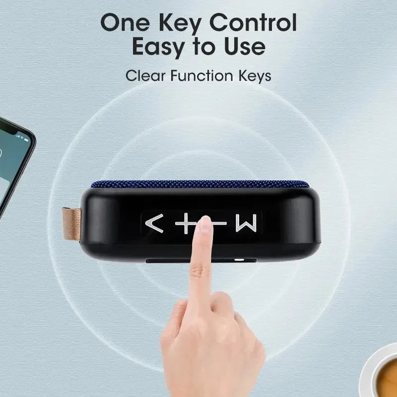 Mobile phone wireless Bluetooth speaker, subwoofer, loud volume payment voice announcer, card slot small speaker Lootquake LLC