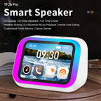Smart Bluetooth Translator RGB Speaker 18 Languages Real-time Translation AI bluetooth 5.4 speaker with LCD display, game,alarm Lootquake LLC