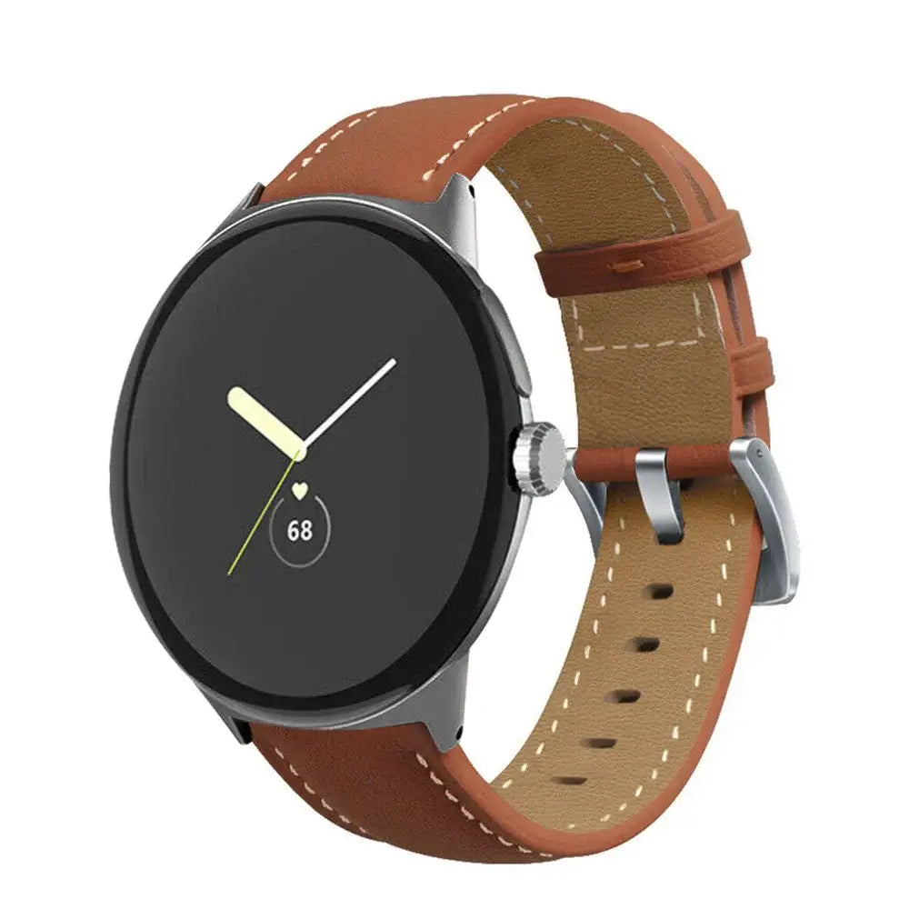 Google Pixel Leather Strap - Premium Quality Classic Band BandsCo Straps