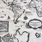 Newspaper Printed Fabric Quilting Cloth Cotton Linen For DIY Sewing Tablecloth Cushion Placemat Storage Bag Handicraft Materials Lootquake LLC