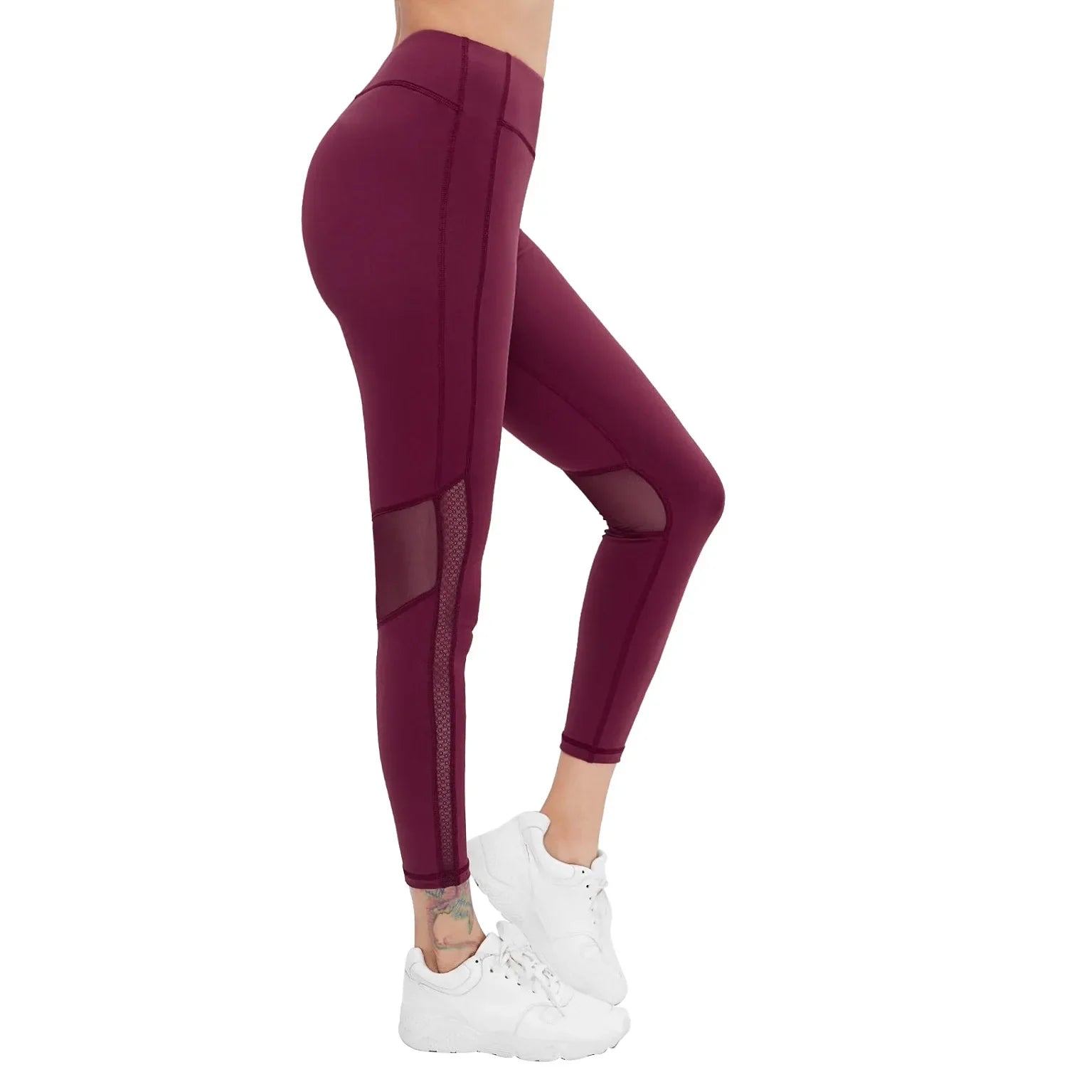 FlexFit Seamless High-Waist Quick-Dry Leggings THRIXINE