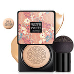 Air Cushion CC Cream Mushroom Head Foundation Moisturizing Long Lasting Face Comestics Natural Brighten Face Base Tone Make Up