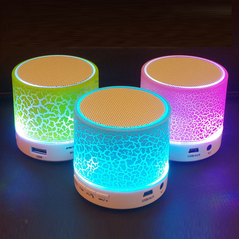 Bluetooth Mini Speaker Wireless Speaker Colorful LED TF Card USB Subwoofer Portable MP3 Music Sound Column For PC Phone Lootquake LLC