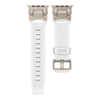 Apple Watch Silicone Metal Band - Premium Durable Strap - SJB-DIAMOND ELITES