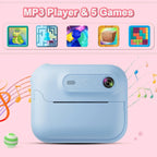 S8 Instant Print Camera for Children 1300mAh Kids Camere Printer 1080P HD Digital Camera for Girls Boys Birthday Gifts Lootquake LLC