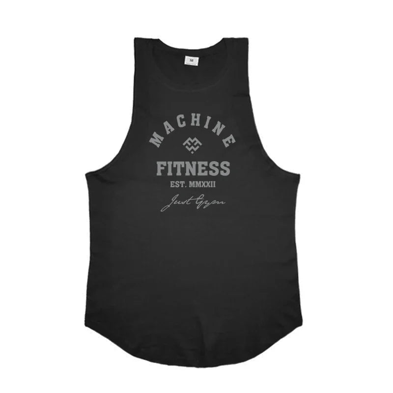 FlexFit Muscle Tank: Men's Cotton Workout Vest THRIXINE