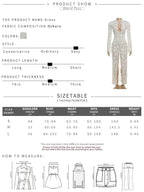 Weird Puss Embroidery Ruffles Dress Women Sexy Deep V-Neck Slits See Through Solid Tassel Petal Cuffs Street Elegance Vestidos