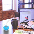 Wireless Bluetooth Speaker Audio Waterproof Easy-Access Control Buttons Music Player for Office Car Home Shower Lootquake LLC