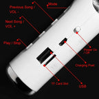 Portable Giant Earphone Mode Bluetooth Speaker Wireless Player Headset Speaker Stereo Music Loudspeaker Radio Playback Soundbar Lootquake LLC