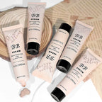 BB cream, isolation cream, liquid foundation, moisturizing, oil control, long-lasting makeup, milk, dry skin, and no powder