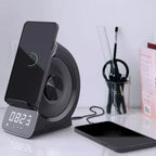 3 In 1 Wireless Bluetooth Speaker Fashion Portable Outdoor Speaker with LED Display Alarm Clock and Fast Charger Lootquake LLC