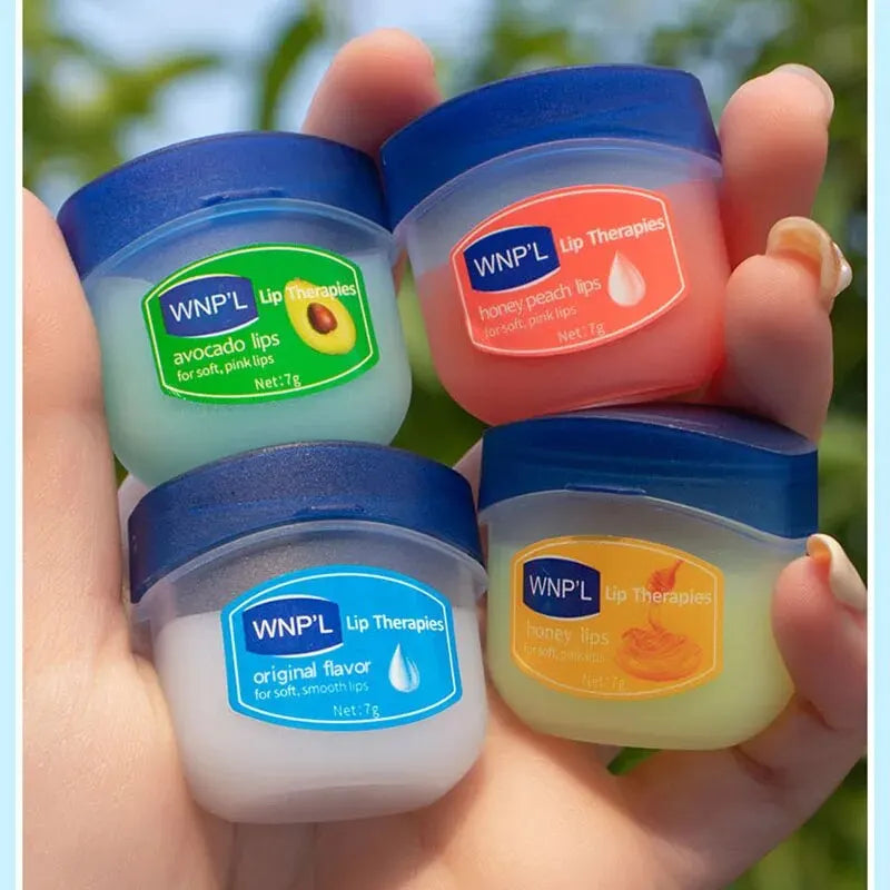 4pcs Natural Plant Lipstick Whitening Lipstick Base Moisturizing Cream Anti Crack Lip Care Jelly Color Makeup Lip Gloss Lootquake LLC
