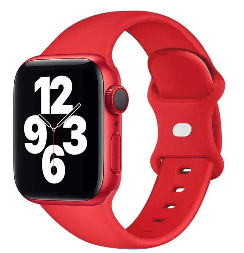 Apple Watch Silicone Band - Soft Waterproof Flexible Strap - SJB-DIAMOND ELITES