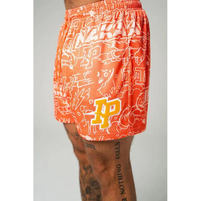 Basketball style men beach shorts - SJB-DIAMOND ELITES