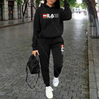 Women's Luxury Hoodie & Pants Streetwear Set THRIXINE